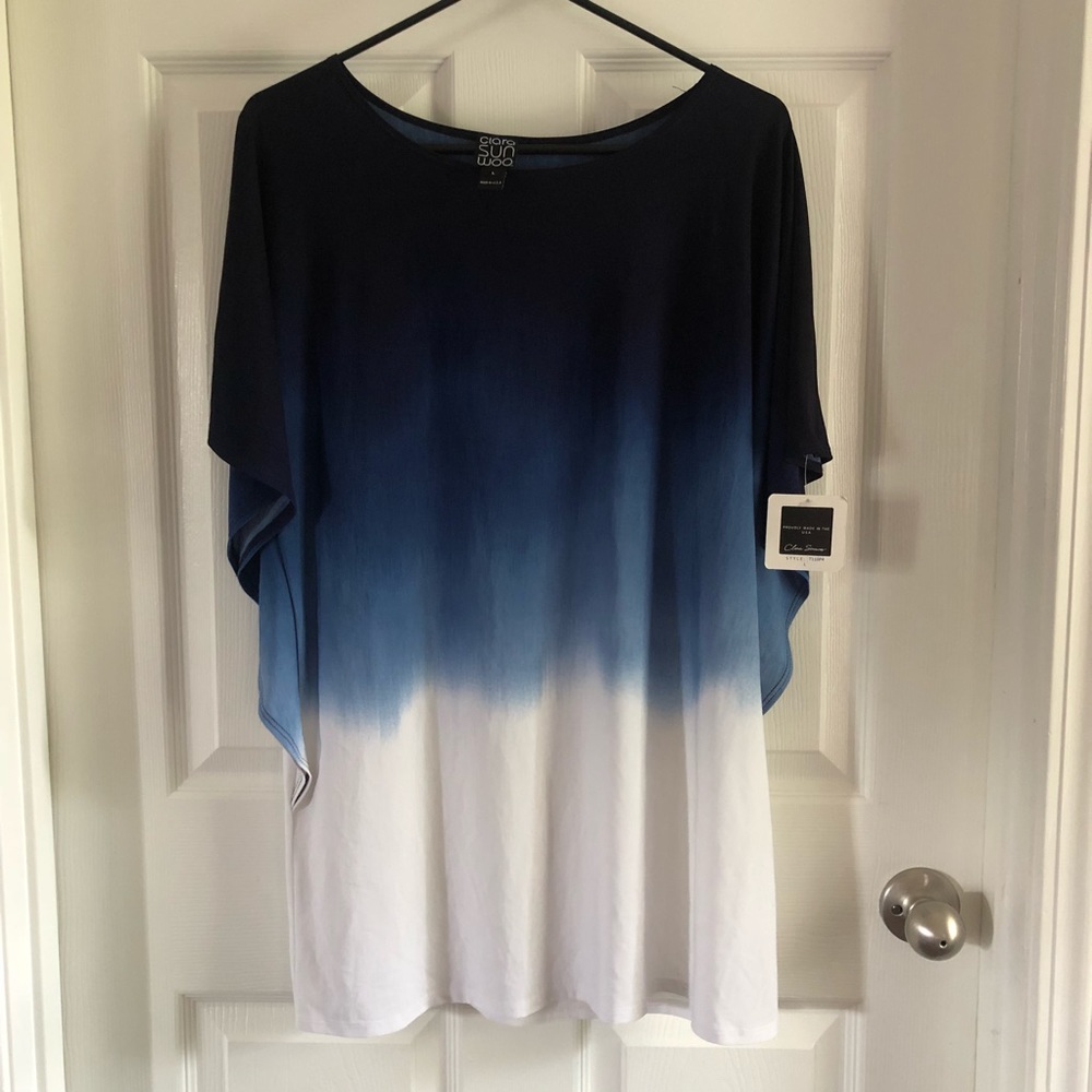 NWT Clara Sun Woo Ombré Top